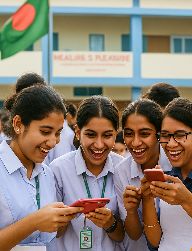 Students celebrating